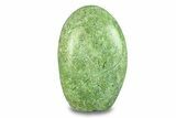 Free-Standing, Polished Green Chrysoprase - Madagascar #293406-1